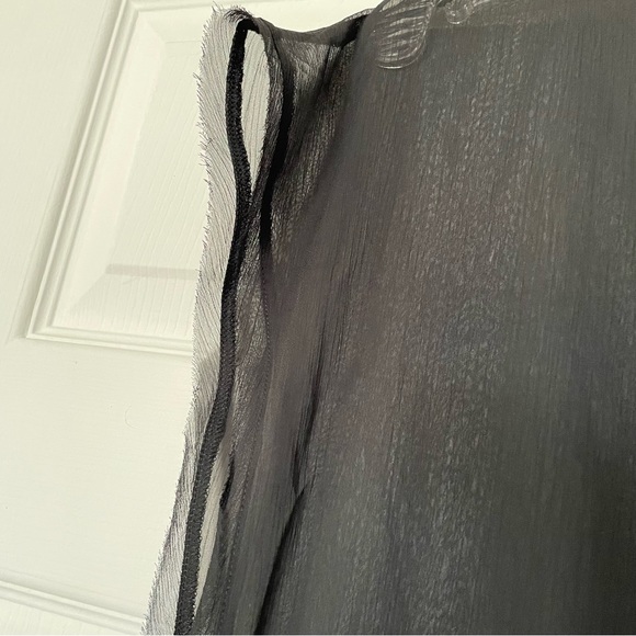 NWT ZARA Black Sheer Tunic - Picture 11 of 12